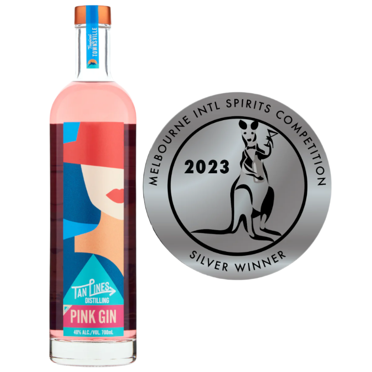 700ml Pink Gin