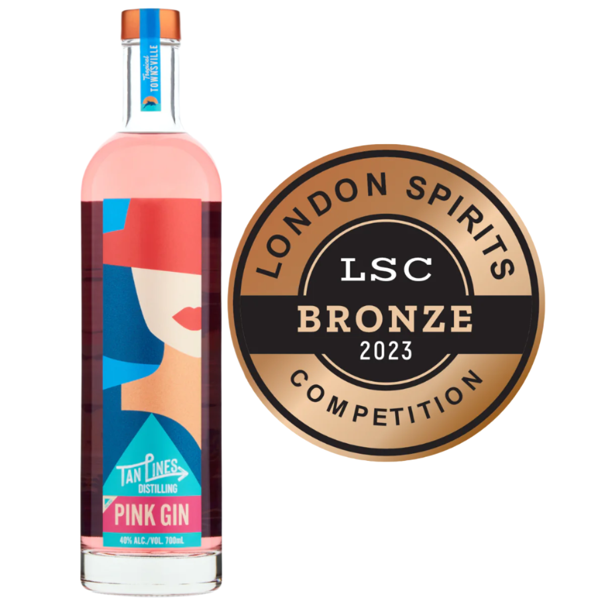 700ml Pink Gin