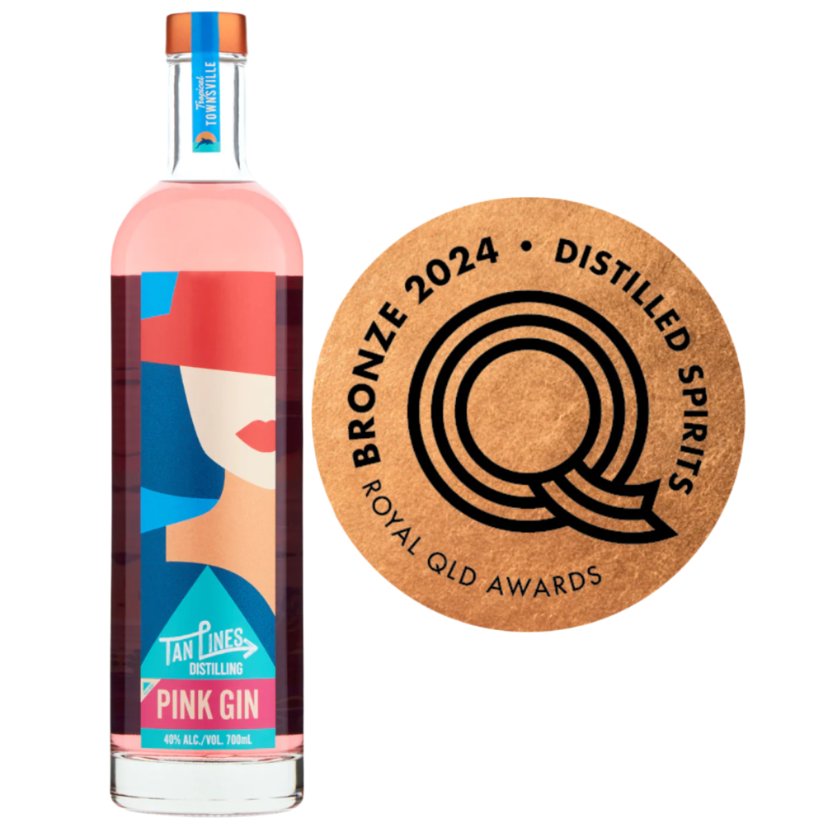 700ml Pink Gin